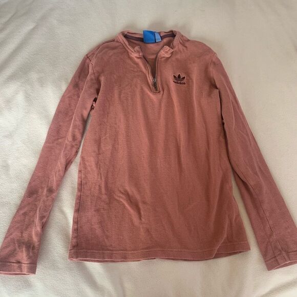 Adidas pink pull over - Picture 1 of 4